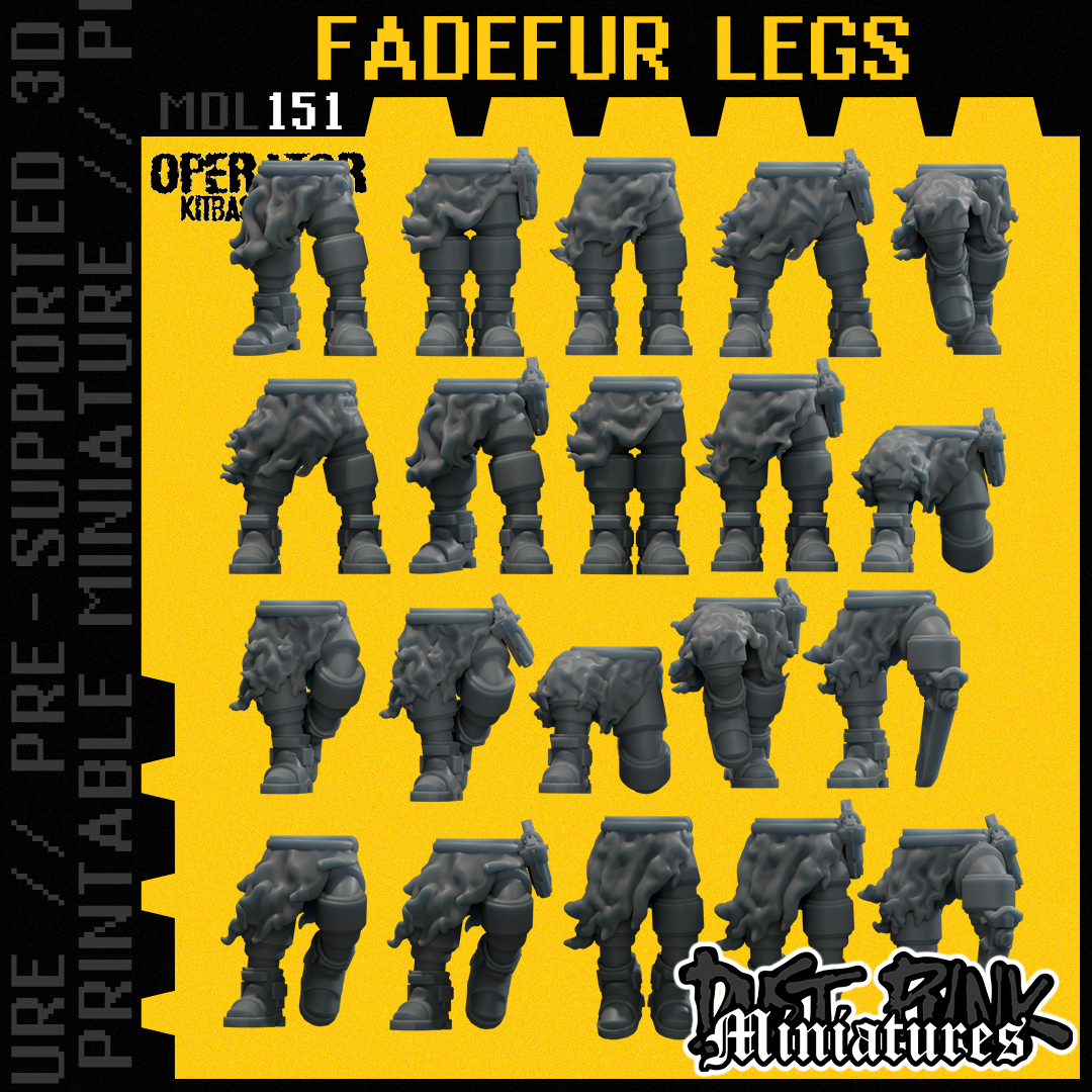 MDL151 FADEFUR LEGS [PRE-SUPPORTED]